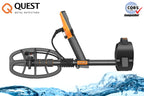 Quest X5 IDMaxX Metalldetektor Seitenansicht